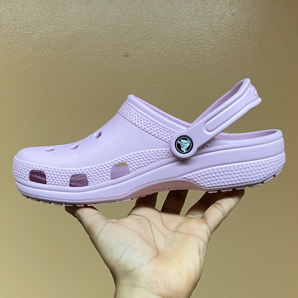 CROCS Classic Clogs “Pink Milk” Women’s Size 8 - Picture 5 of 16